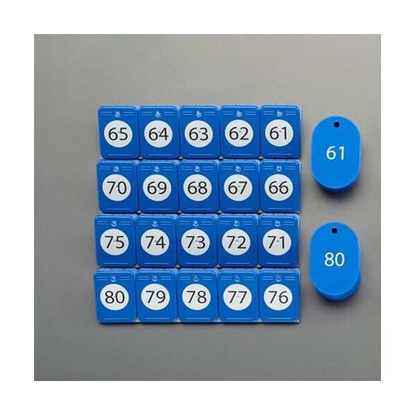 番号札(61~ 80) EA956V-184 1組
