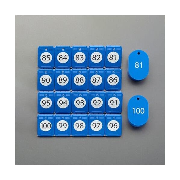 番号札(81~100) EA956V-185 1組