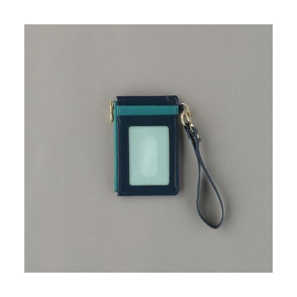カードホルダー(ストラップ付/ブルー) EA956VA-611 1個
