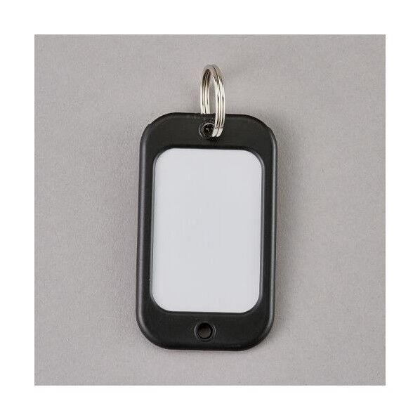 エスコ(esco) 55x95mm ネームタグ(特大/黒) EA956VL-221 1個...