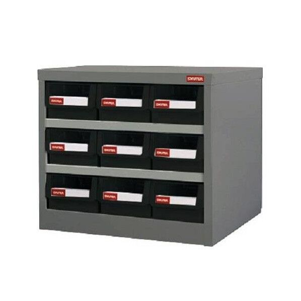 550x400x440mm/3列 3段 パーツキャビネット EA957F-11A 1台