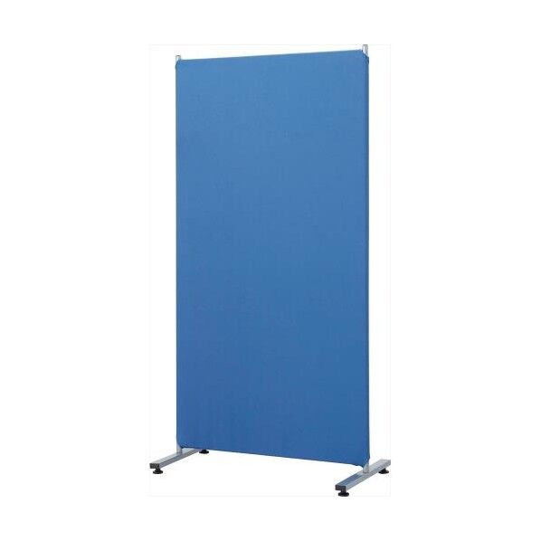 800x420x1600mm パーテーション(ブルー) EA954EA-23 1台