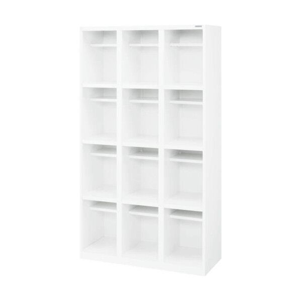 ※法人専用品※エスコ(esco) 900x380x1600mm/3列4段 収納棚(長靴用) EA954EL-2 1台