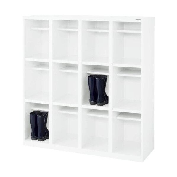 1200x380x1250mm/4列3段 収納棚(長靴用)