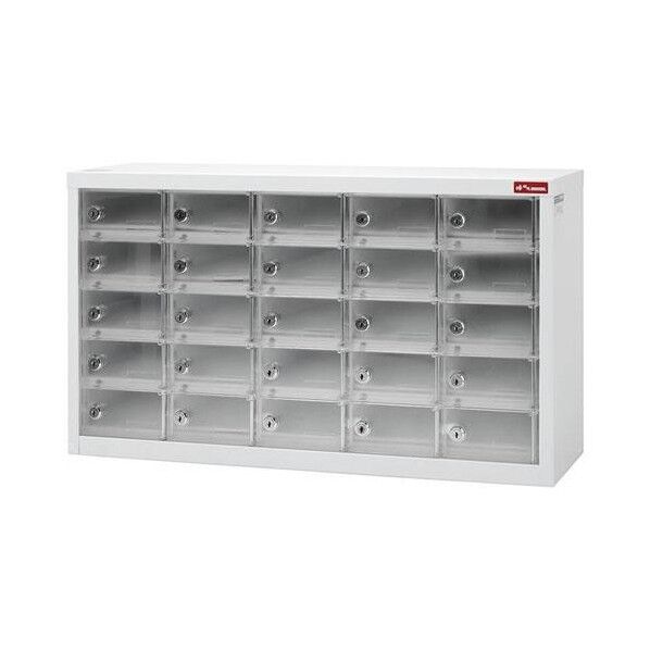 ※法人専用品※エスコ 766x240x447mm スマートフォン保管用キャビネット EA954ES-52A 1個...