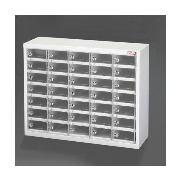 ※法人専用品※エスコ 766x240x603mm スマートフォン保管用キャビネット EA954ES-53A 1個...