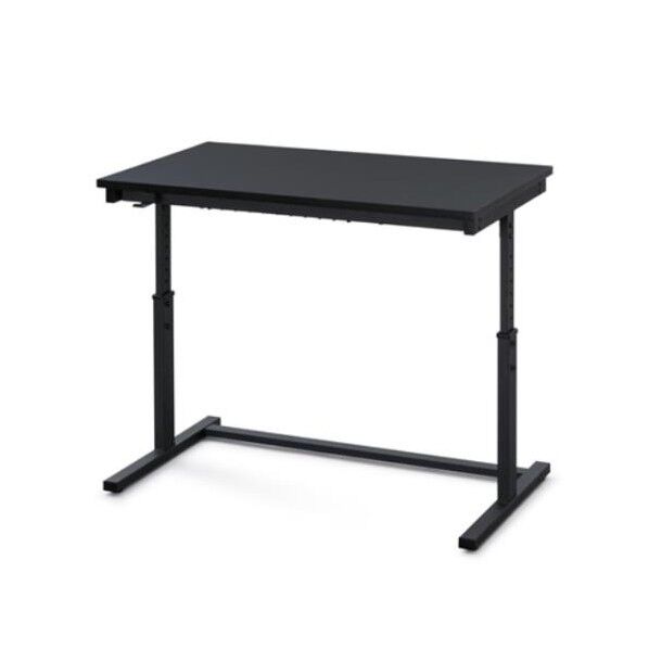 1000x589x590- 800mm 昇降デスク(黒)