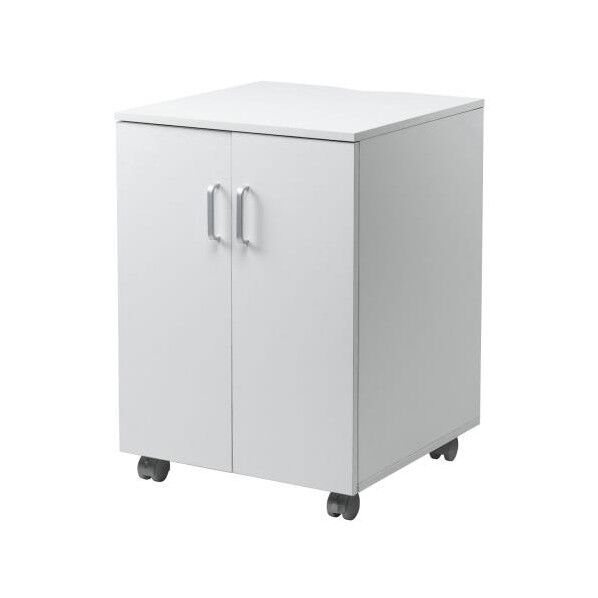 500x500x 700mm プリンターワゴン(扉付)