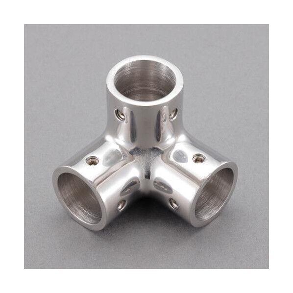 パイプジョイント三方エルボ(ステンレス製) 25mm EA951EV-42 1個
