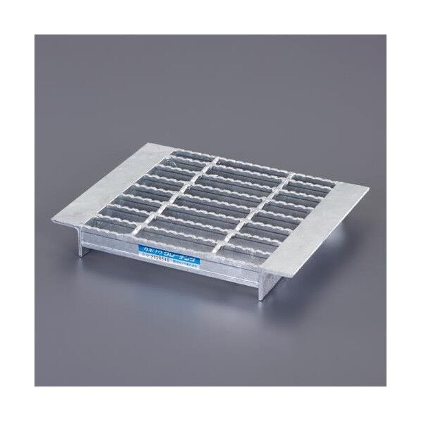 300角集水枡用グレーチング(2t車/ノンスリップ) EA951TA-74 1枚