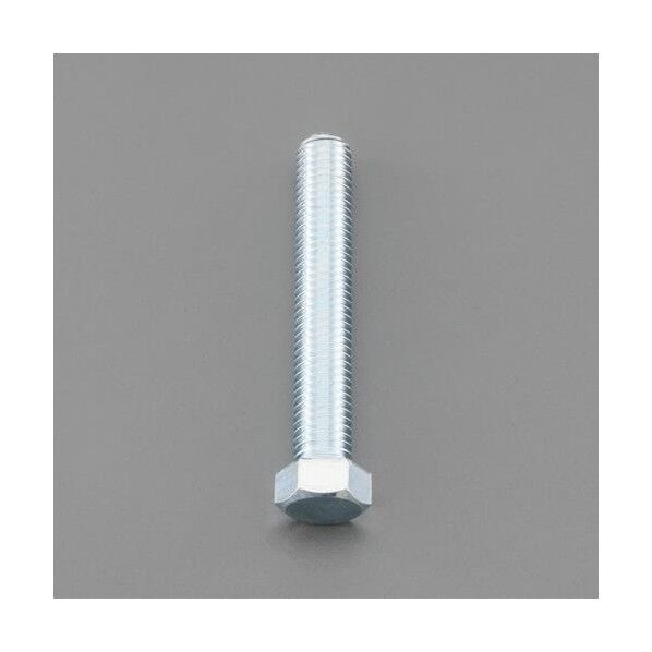 エスコ(esco) M12x 30mm 小形六角ボルト全ねじ(鉄/4本) EA949LR-1230 1PK