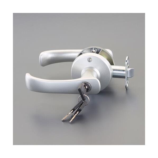 26-42mm/60mm レバーハンドル(シリンダー錠/シルバー)