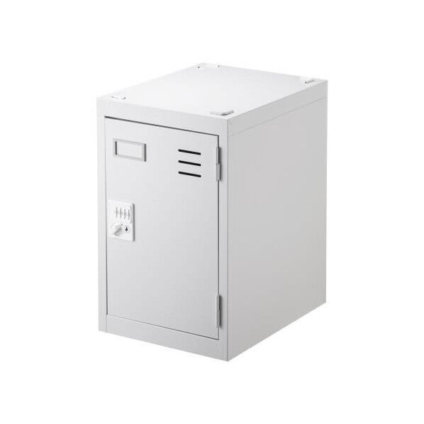 316x400x500mm 個別ロッカー(連結式/棚板付)