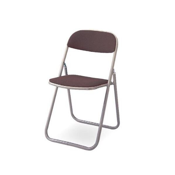 430x478x735mm 折畳ミ椅子(ダークブラウン)