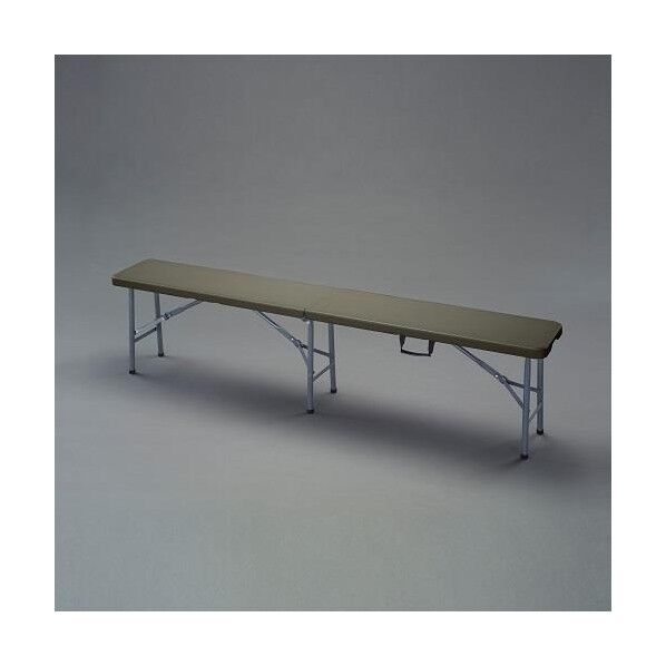 1820x280x430mm 折畳ロングベンチ(OD/樹脂天板)