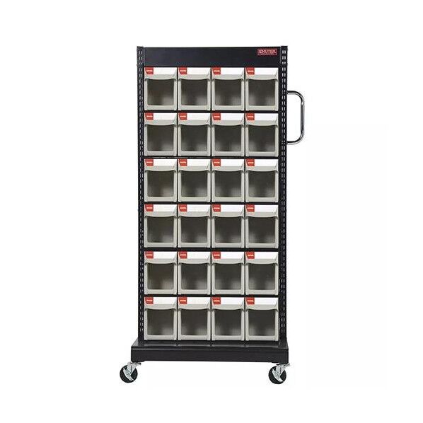 690x560x1460mm/4列6段 マルチストールカート(片面)