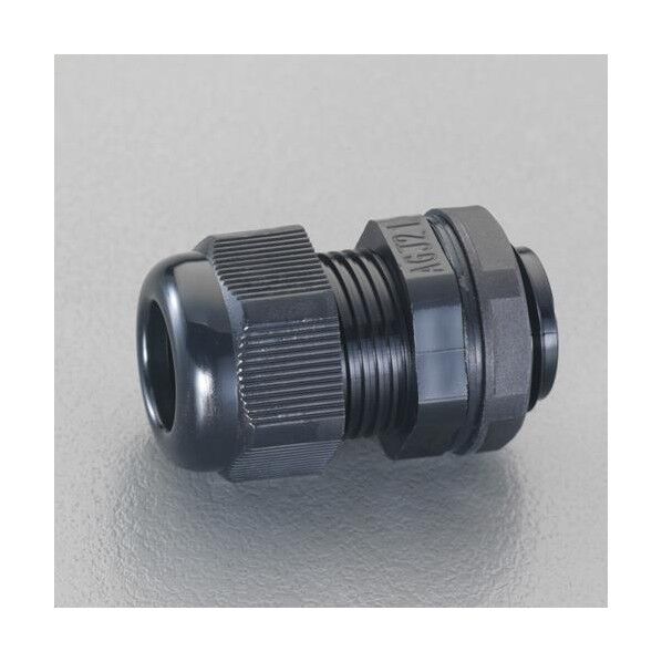 ※法人専用品※エスコ 18-25mm/ G 1 ケーブルグランド EA948HB-8B 1個