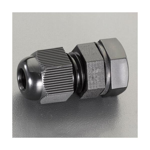 ※法人専用品※エスコ 8-15mm/ G1/2 ケーブルグランド(防水型) EA948HF-18 1個