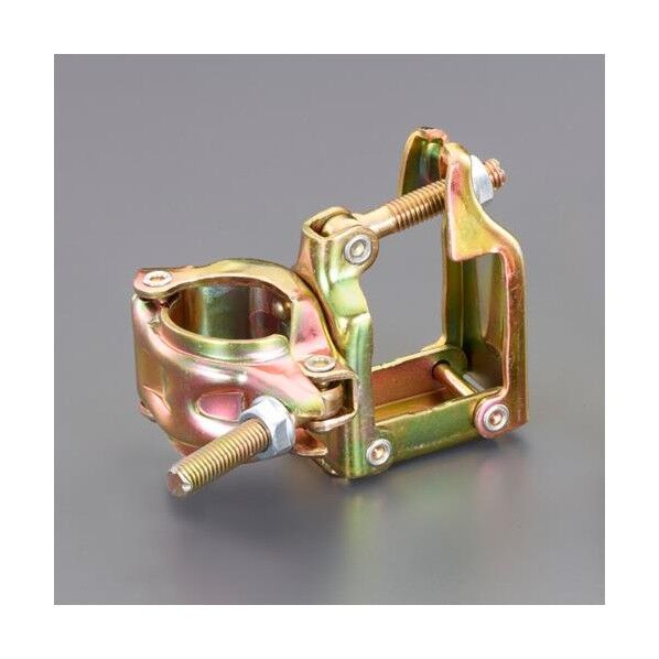 φ42.7/φ48.6mmx□50mm 角丸クランプ(直交) EA948TE-21 1個