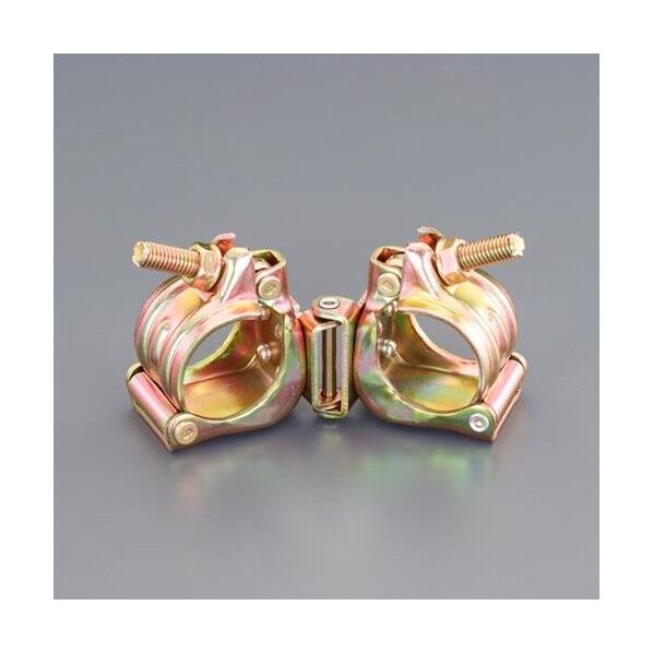 φ48.6mm ジョイントクランプII型(二連/蝶番型)