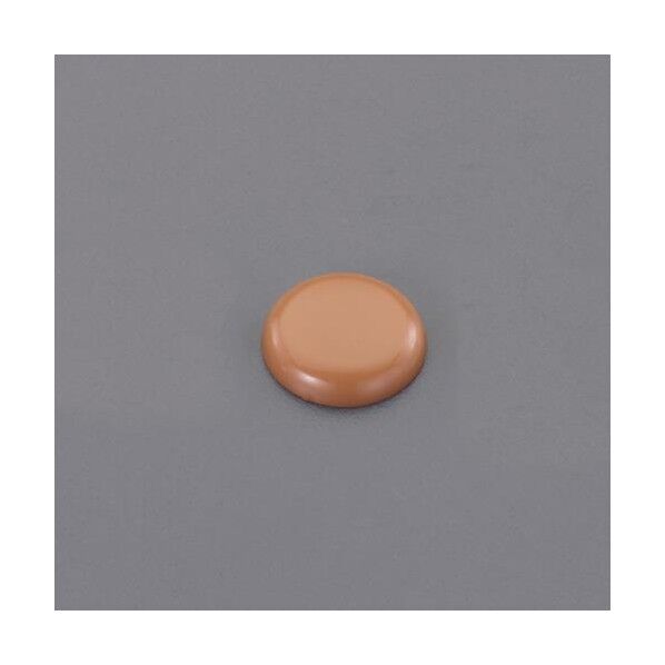 エスコ(esco) φ16x 3.7mm セットキャップ(うす茶/10個) EA951C-104 1袋