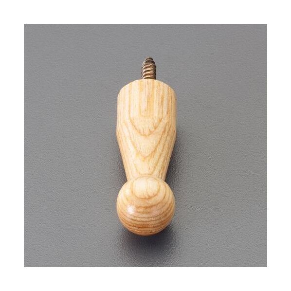 φ12x35mm つまみ(木製/ねじ込み式) EA951CA-114 1個