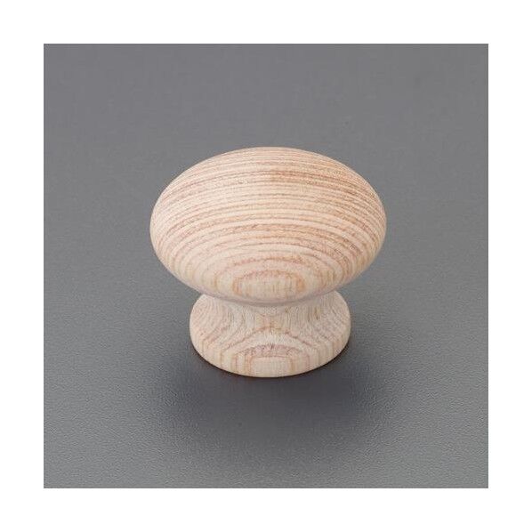 φ30x24mm つまみ(木製) EA951CA-122 1個