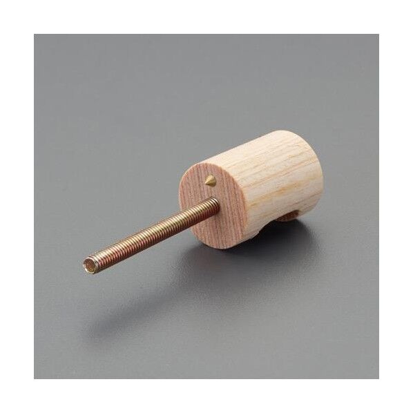 φ15x22mm/M4 つまみ(木製/ねじ込み式) EA951CA-131 1個