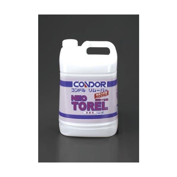 エスコ(esco) 4.0Lワックス剥離剤超強力 EA920LE-7...