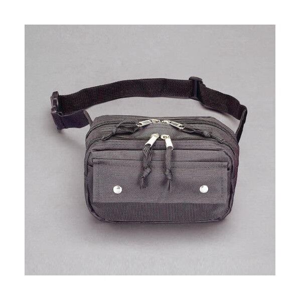 210x130x80mmウエストポーチ黒