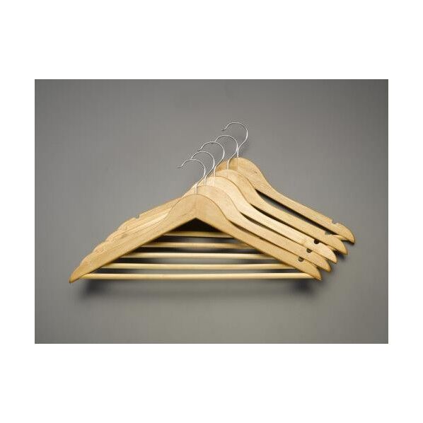 445x75x230mm ハンガー(木製/5本)