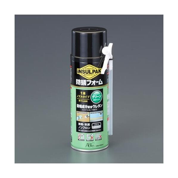 435ml 発泡ウレタンフォーム(防蟻/一液性/緑色) EA930TC-20A 1