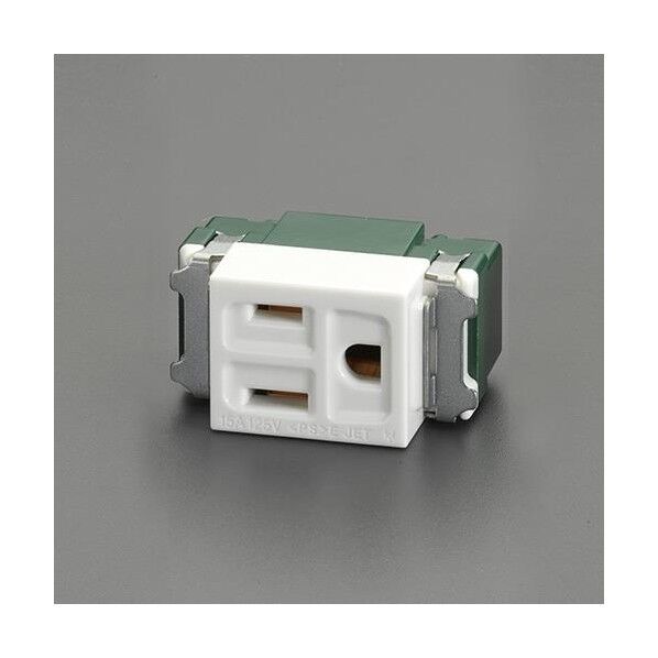 125V/15A 埋込コンセント(抜け止め) EA940CD-402