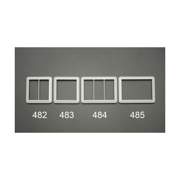 [3連用] スイッチプレート EA940CD-484 1