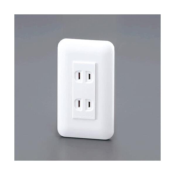 125V/15A 埋込ダブルコンセント