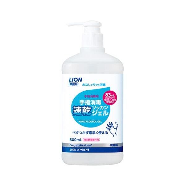 アルコールハンド消毒ジェル(詰替用) 500ml EA922KE-24 1個