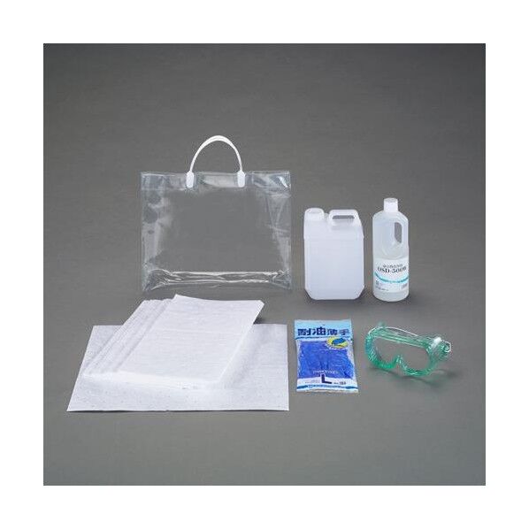 緊急油吸着・洗浄キット(携帯用) EA929DH-81 1ST