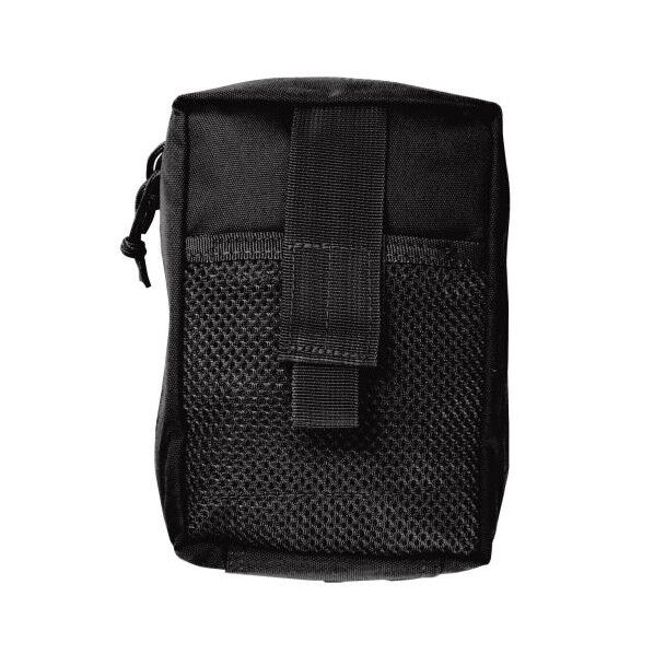 ※法人専用品※エスコ 127x 76x190mm 小物ポーチ(黒) EA925DB-27 1個