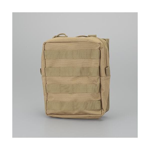 ※法人専用品※エスコ 127x 63x177mm 小物ポーチ(コヨーテ) EA925DB-35 1個