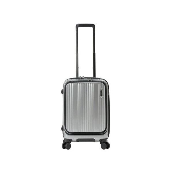 340x240x480mm/35L キャリーケース(シルバー)