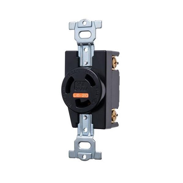 250V/20A 埋込みコンセント(接地2P)