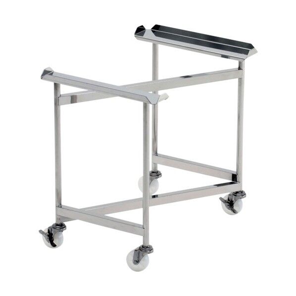 ステンレスZ型キャリー(SUS75φナイロン車2J2JS) 585×380×600 PZ-10D-600H 1点