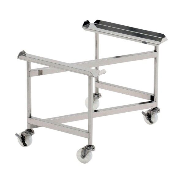 ステンレスZ型キャリー(SUS75φナイロン車2J2JS) 640×450×450 PZ-30D-450H 1点