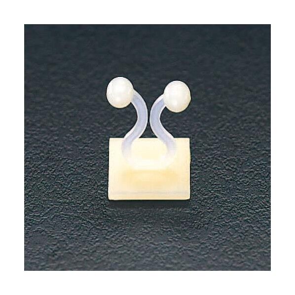 ※法人専用品※エスコ ツイストワイヤークリップ(100個) 14.8mm EA945AC-2 1袋