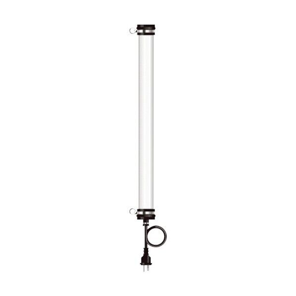 セフティー電気用品 SAFETY 仮設工事専用LED シリンダーライト 蛍光灯20W相当 200Vプラグ S202-CLN 1点