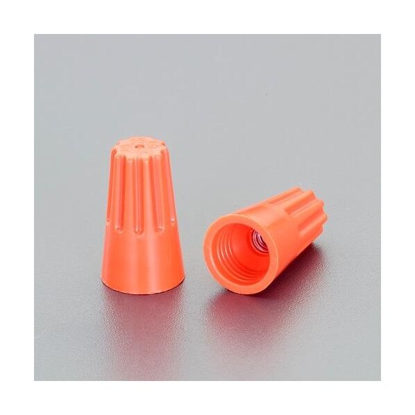 エスコ(esco) 1.25- 2.0mm2 ワイヤーコネクター(橙/10個) EA946TA-2 1袋