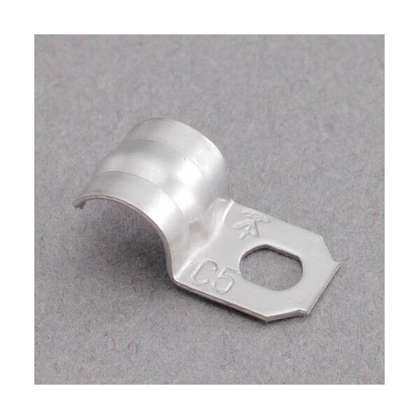 7.4-7.7mm 同軸ケーブル用片サドル(ステンレス製/10個