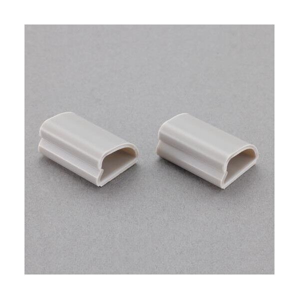 エスコ(esco) 20x16mm ケーブルクランプ(粘着付/100個) EA947FB-20 1袋