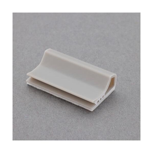 エスコ(esco) 13x28mm ケーブルクランプ(粘着付/100個) EA947FB-128 1袋