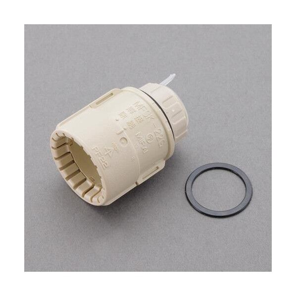 エスコ(esco) φ22mm フレキ管用防水コネクター EA947HN-22H 1個